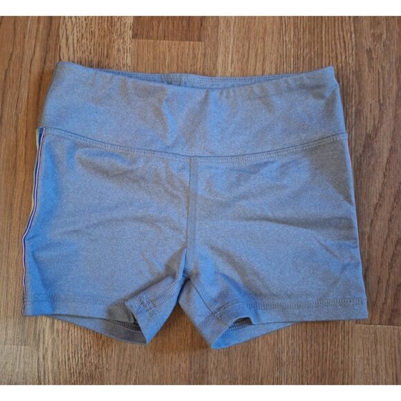 Girls DSG Gray Elastic Waist Mid-Rise Performance Sports Play Shorts Sz XS (6-7) - Picture 1 of 8